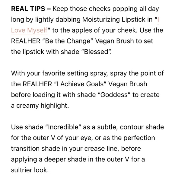 🆕REALHER ULTIMATE GLOW GETTER CHEEK TRIO PALETTE 🎨 - Picture 7 of 10